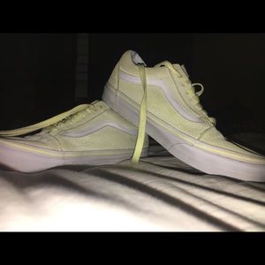 Yellow vans